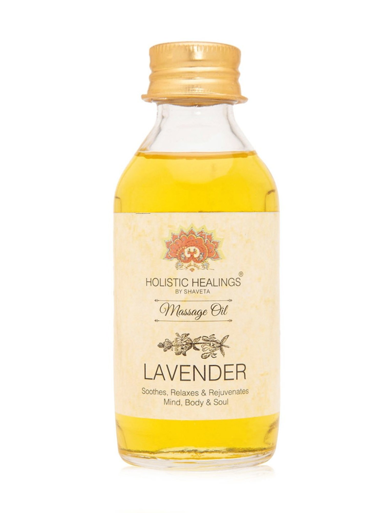 Holistic Healings By Shaveta Lavender Massage Oil - 100 ml