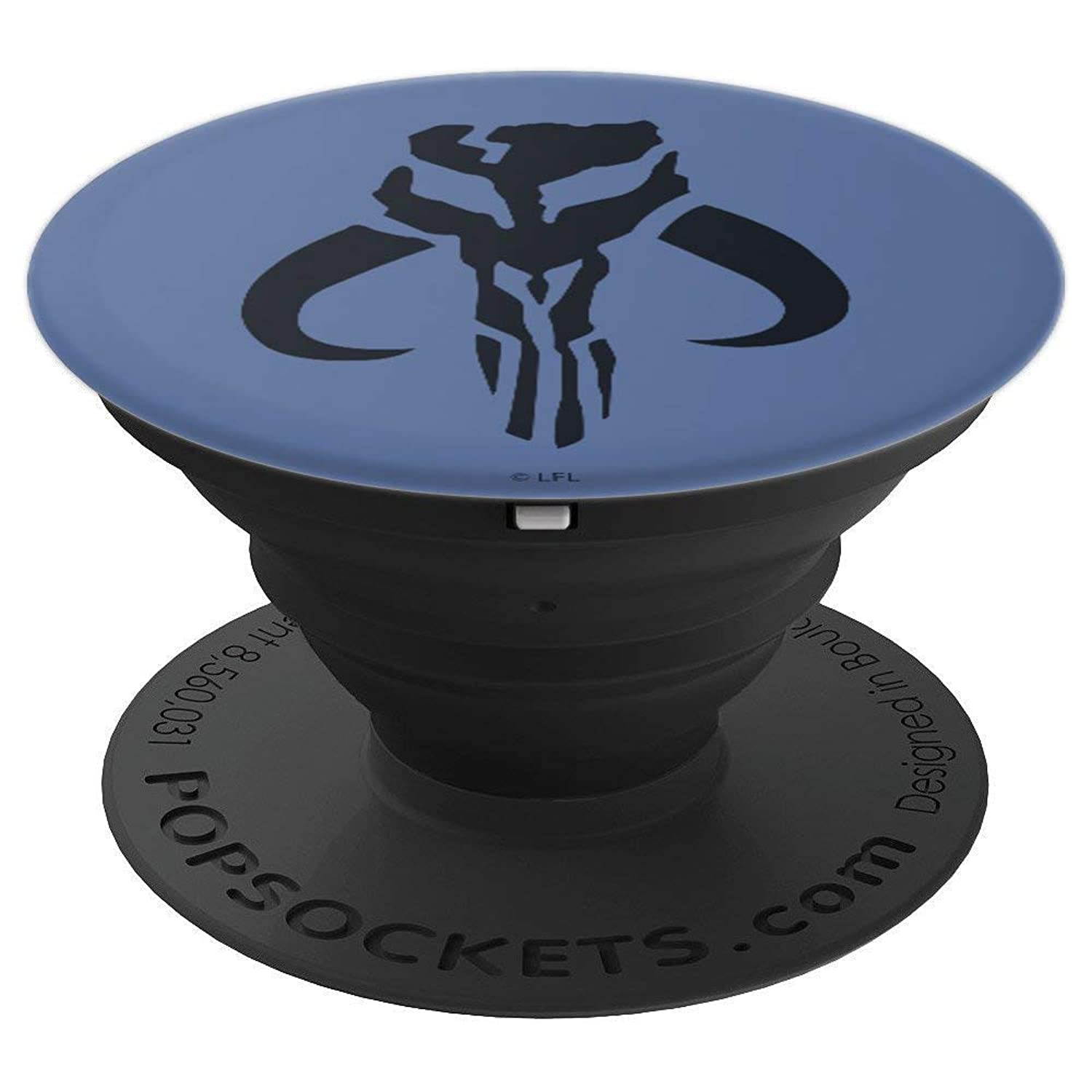 Star Wars The Mandalorian Mythosaur Skull Logo PopSockets Grip and Stand for Phones and Tablets