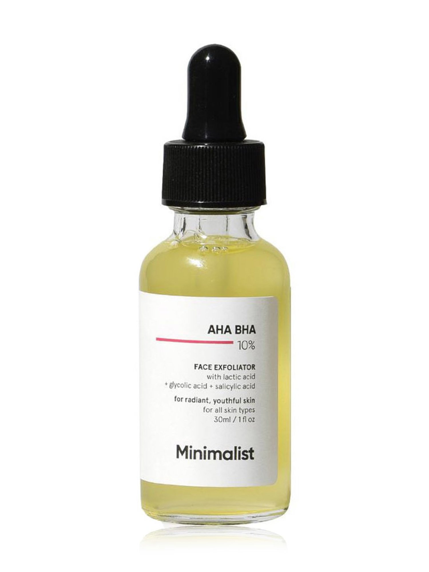 Minimalist 10 % AHA BHA Face Exfoliator - 30 ml