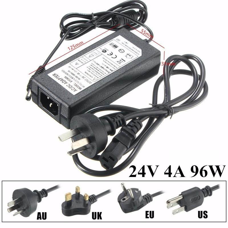 DC 24V 1A 2A 3A 5A Adapter Power Supply Transformer For Led Strip UK Plug - English rules