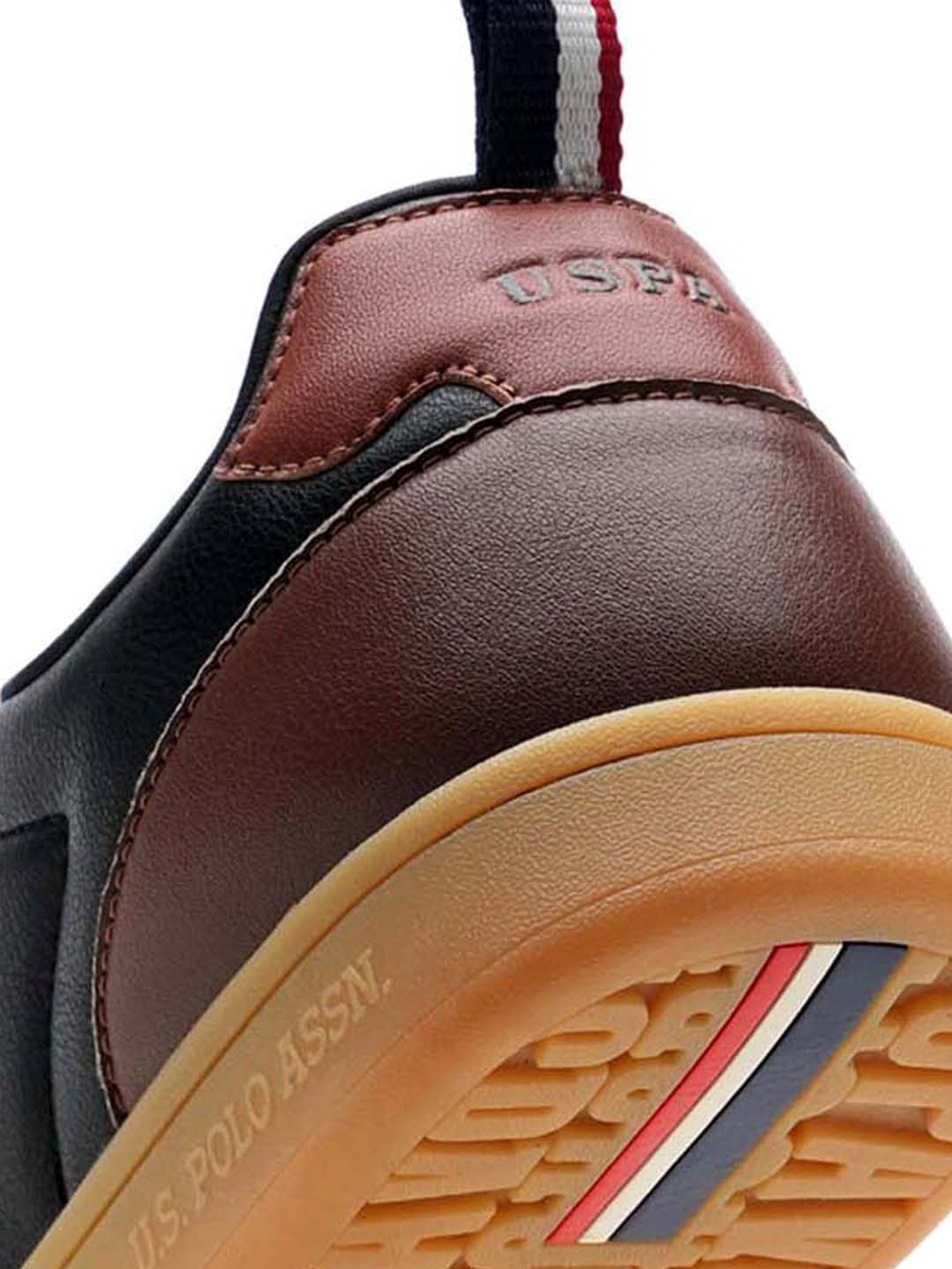 U.S. Polo Assn. Men's STEFAN Black Casual Sneakers