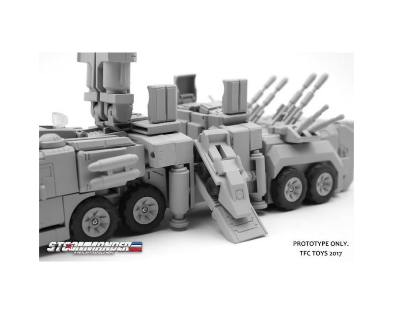 STC-01B Supreme Techtial Commander Jungle Version | TFC Toys Action figures