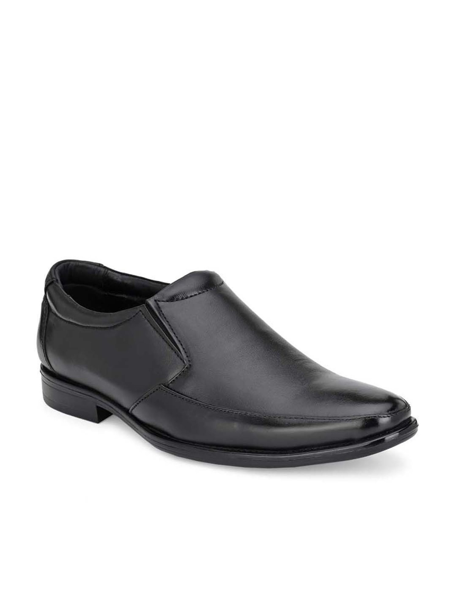 Eego Italy Men's Black Formal Loafers