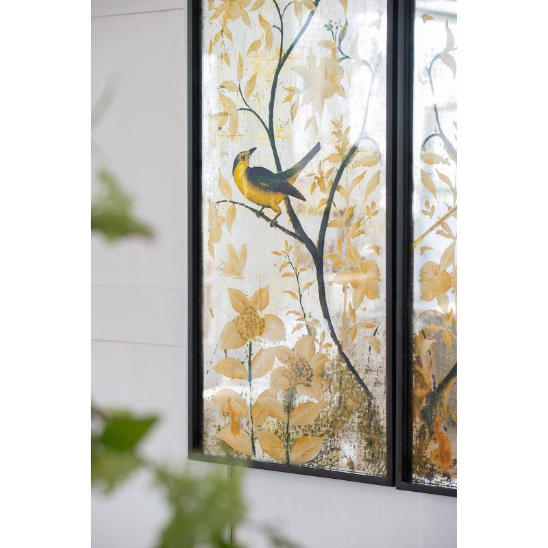 Set of 2 Antique Decorative Mirror Wall Arts - A&B Home