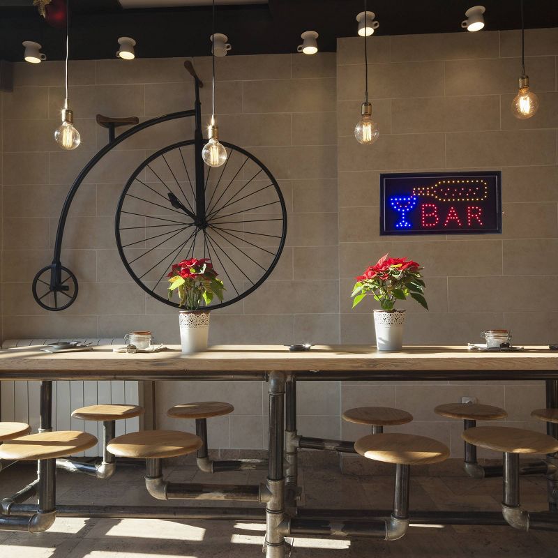 19"X10" Neon LED Sign with Animation BAR - Trademark Global