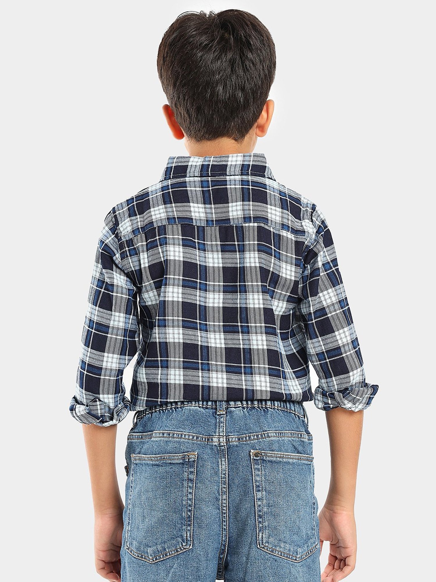 LilPicks Kids Multicolor Checks Shirt