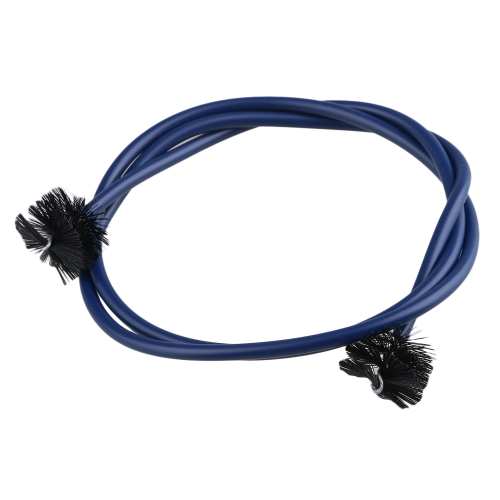 BQLZR Nylon Trumpet Cleaning Snake Brush Valve Casing Brush Maintenance Care Kit