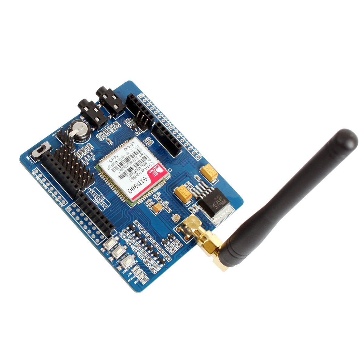 Itead microcontroller sim900 module GSM SMS gprs module extension compatible with raspberry delivery antenna