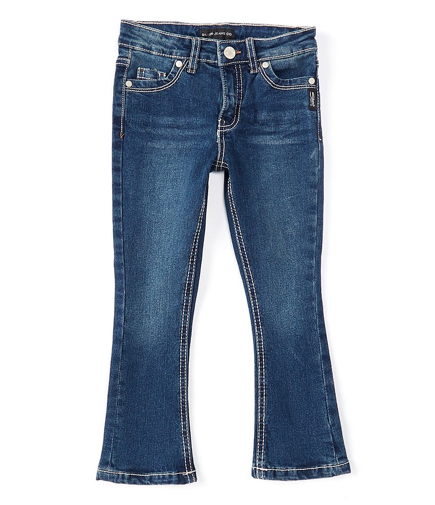 Silver Jeans Co. Girls Little Girls 2T-4T Tammy Bootcut Denim Jeans
