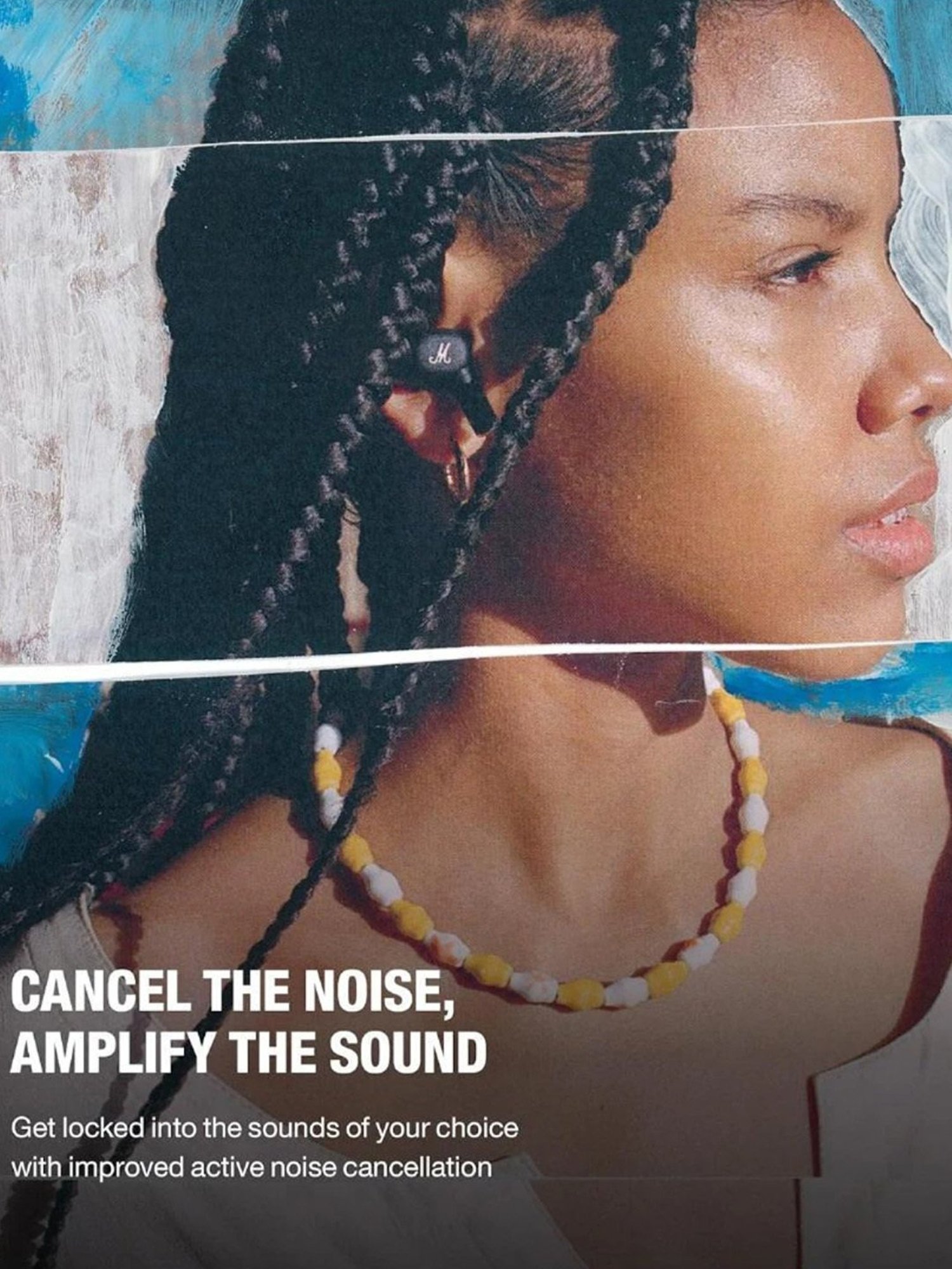 Marshall Motif II ANC In Ear BT Earbuds with Noise Cancelling (Black, True Wireless)