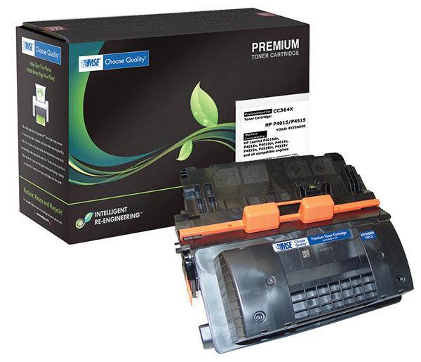 MSE Compatible Black High Yield Toner Cartridge (Alternative for HP 64X/CC364X)
