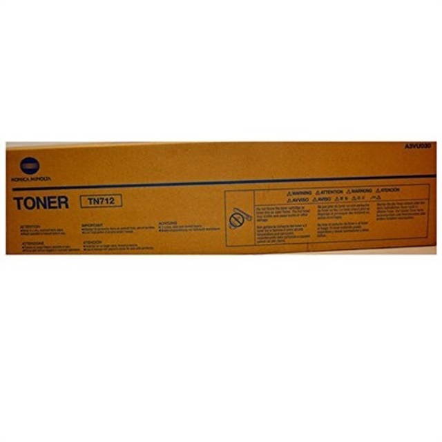 KONICA MINOLTA TN-712 Black Original Toner (40,800 Yield)