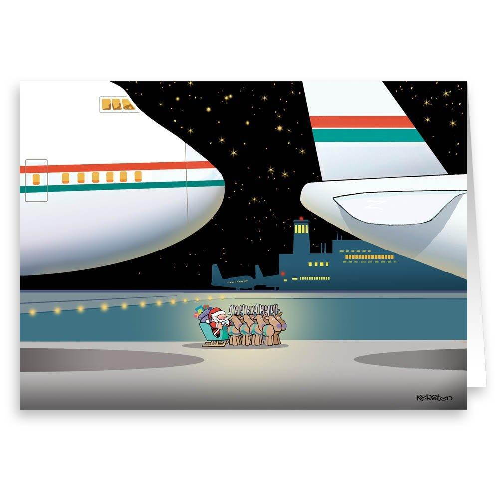 Waiting for Clearance Christmas Card - 18 Cards & Envelopes