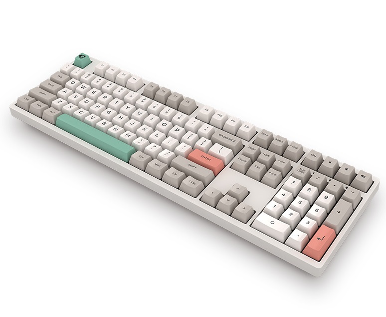 Akko 3108V2 Sailor Moon Gaming Mechanical Keyboard Pink Switch Double Shot Dye Sub PBT Keycaps NKRO Detachable USB Type-C Pink Cat Paw