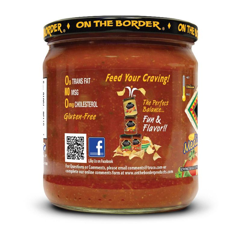 On The Border Medium Salsa 16oz
