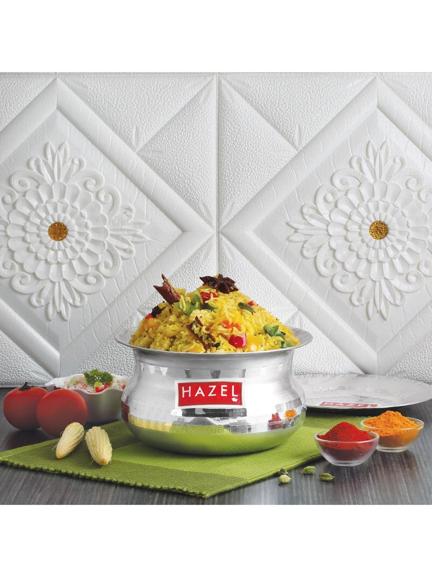 Hawkins Silver & Transparent Stainless Steel 19 cm Gas Compatible Handi With Lid (2 L) - Set of 1