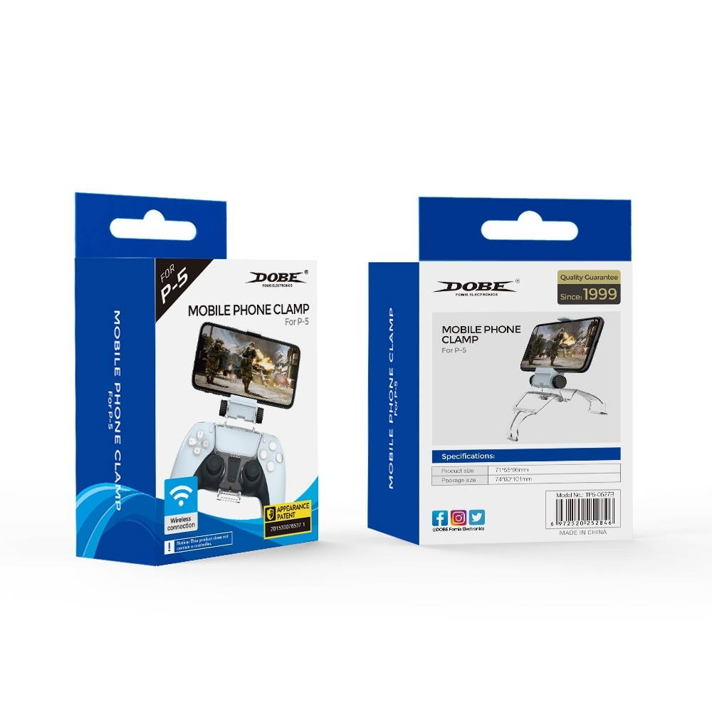 2 PCS Gamepad Hard Shell Bag Portable Storage Bag For PS5, Random Colour Delivery