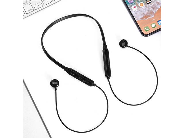 AutofeelSunriseoffice Wireless Sports Headphone Bluetooth 5.0 Earphone Waterproof 3D Bass Stereo Headset For Xiaomi iPhone Sport Headset with Mic