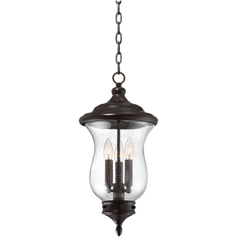 Bel Air Lighting Outdoor Hanging Pendant Black