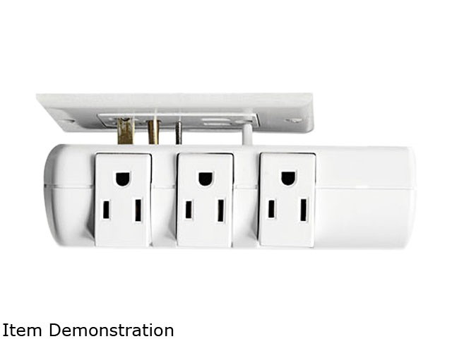 Uninex PS102 RF Remote Control Power Managed 6-Outlet Energy Controlled Surge Protector, Eliminates Standby Idle Electricity Usage, 6-Foot