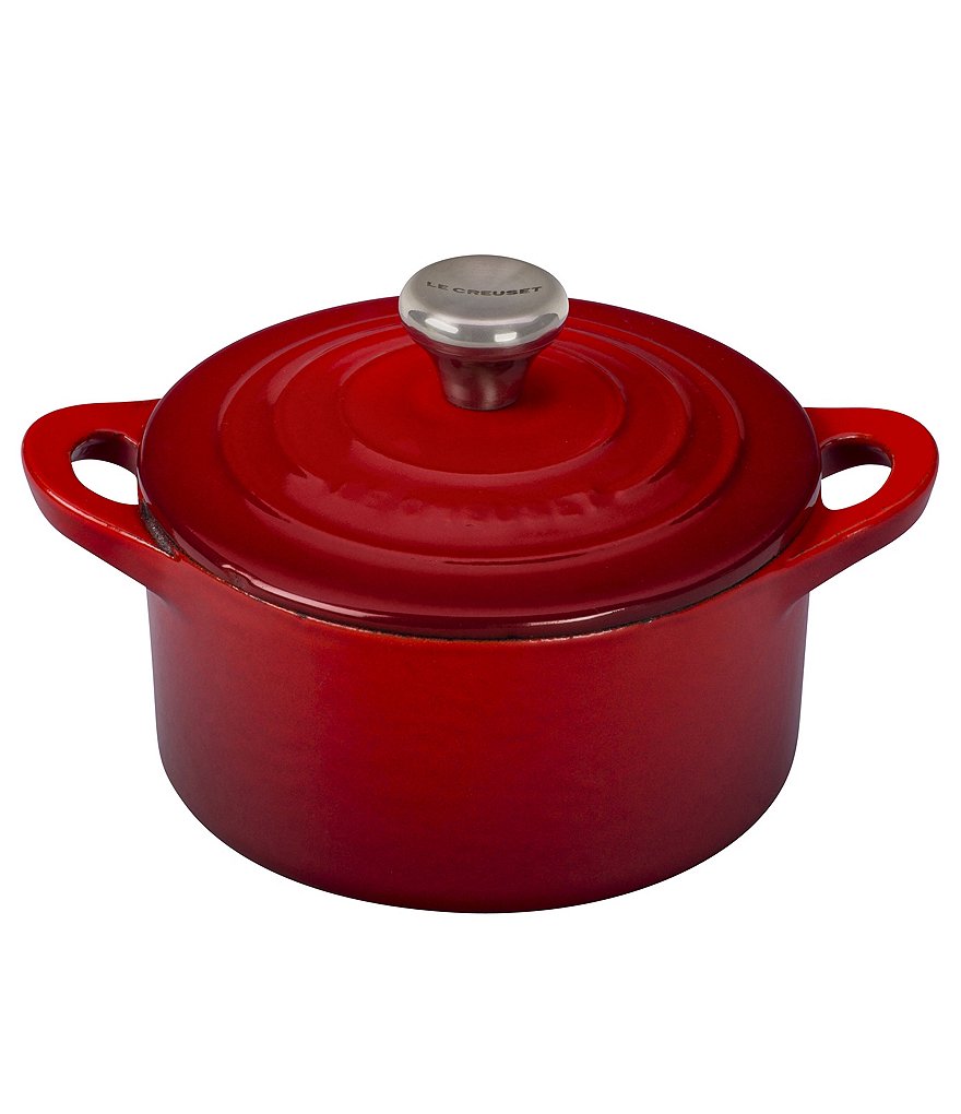Le Creuset 1/3-Quart Cast Iron Mini Cocotte with Stainless Steel Knob