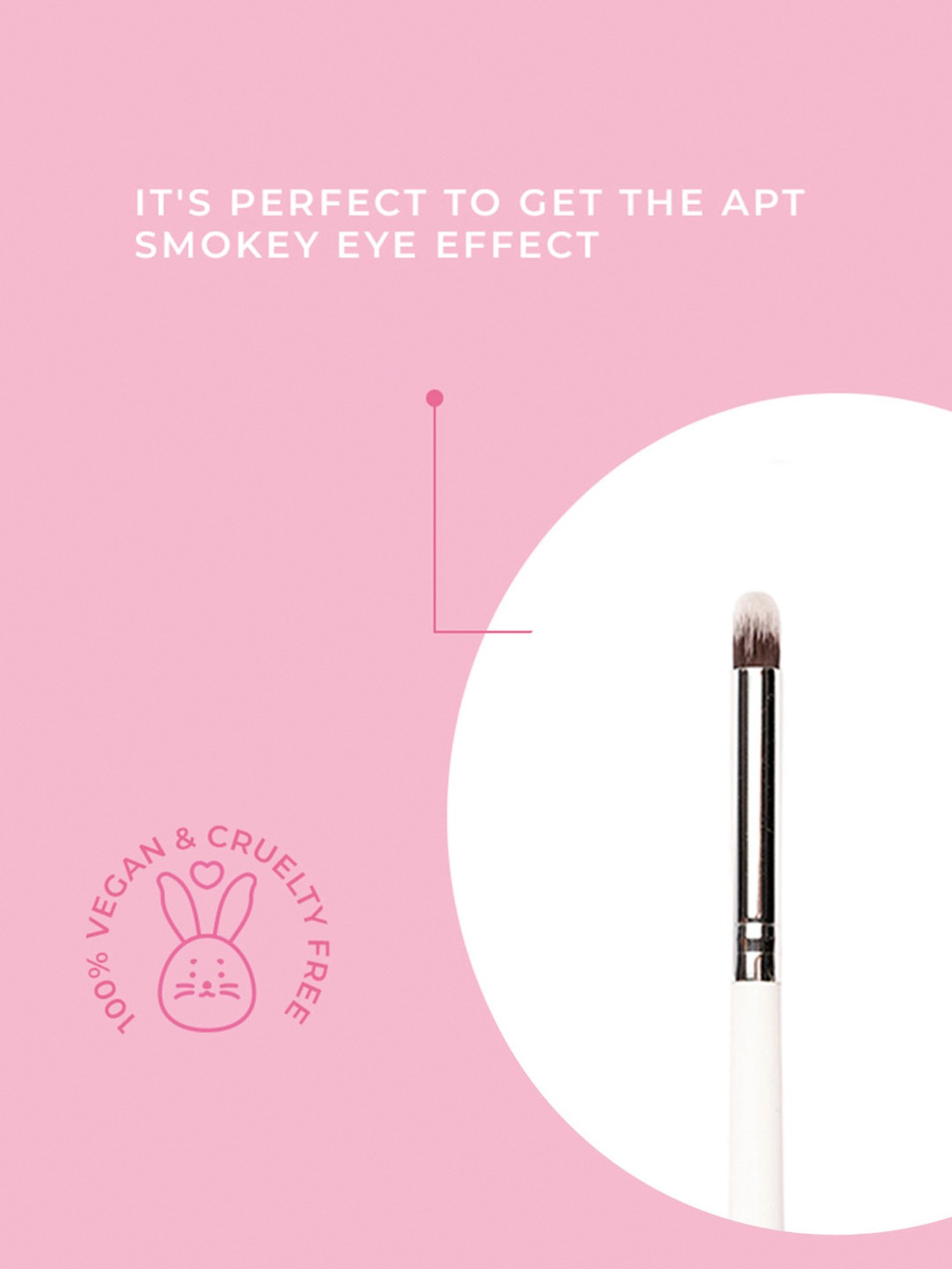 Praush Eyeshadow Pencil Smudger Brush - P19