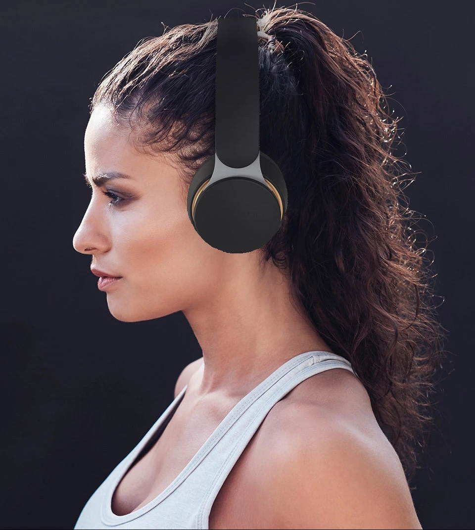 Wireless Headphones Bluetooth 5.0 Headset Foldable Stereo Adjustable Earphones With Mic for phone Pc TV Xiaomi Huawei