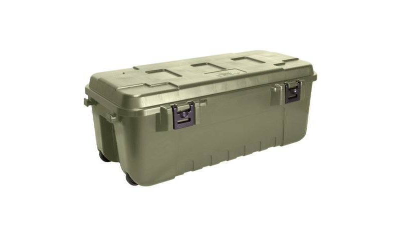 Plano 108qt Storage Trunk Green