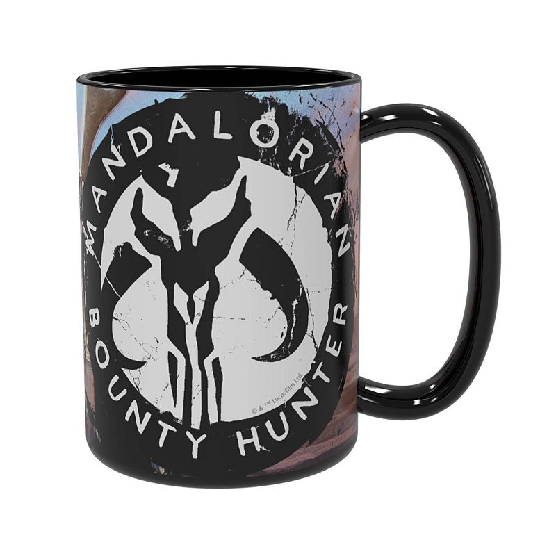 Star Wars: The Mandalorian 2pk Stoneware 15oz Mugs - Zak Designs