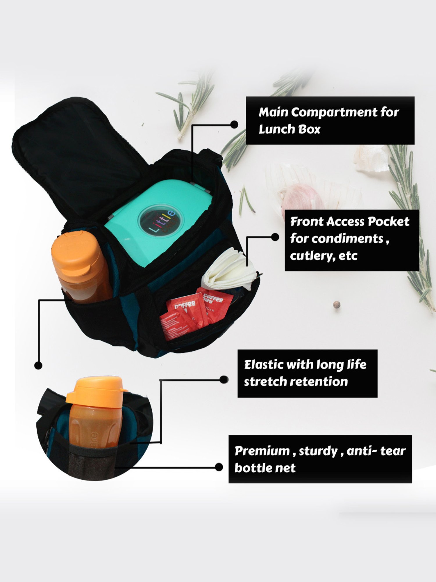 SASSORA Green MAYA Small Leather Car Key Case Pouch