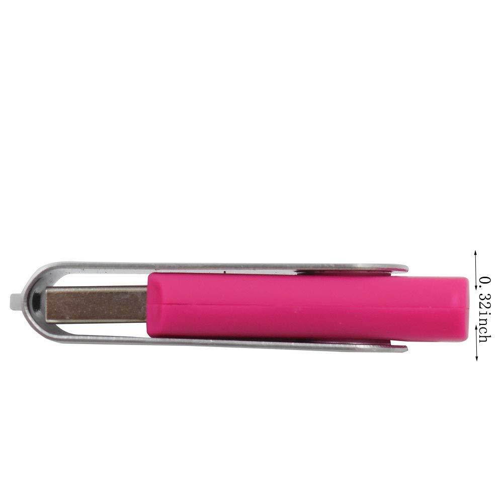 Swivel USB Flash Drives (8GB, Red Rose)