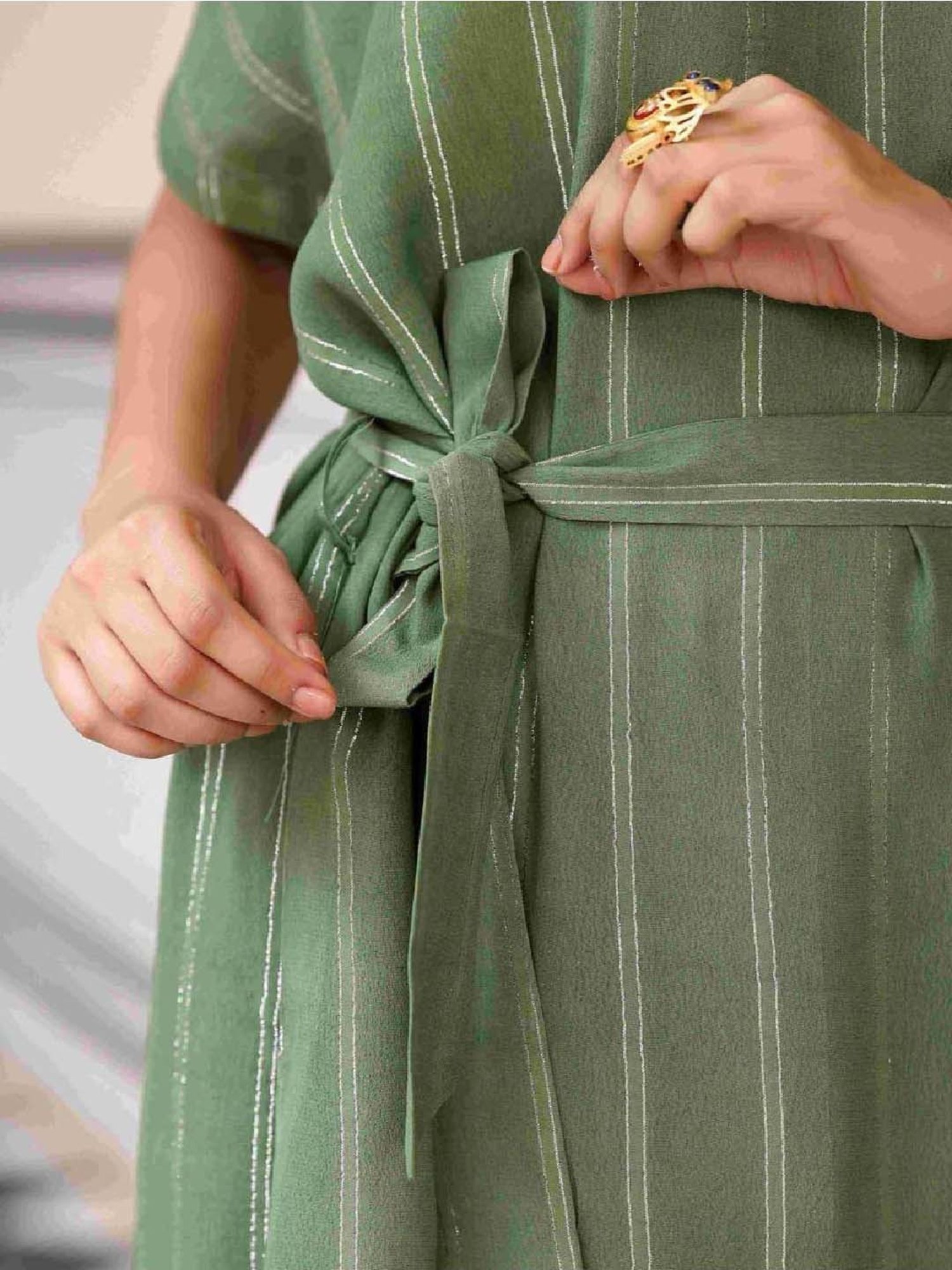 Artagai Midnight Navy Elevated Basics Co-Ord Set With Notch Collar Top And Straight Pants