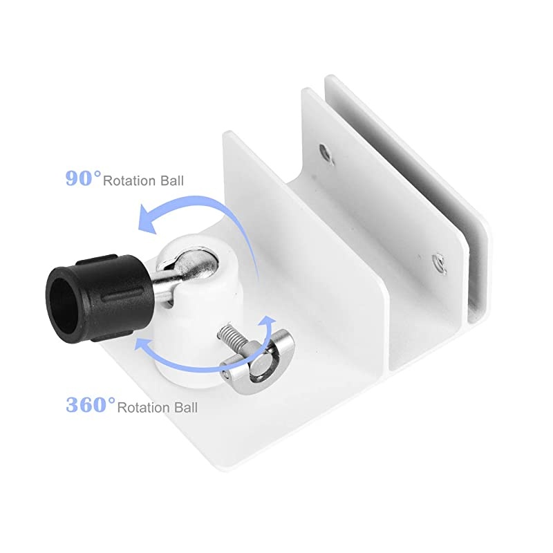 Version Gutter Mount for Blink XT amp Blink XT2 Outdoor Camera Best Viewing Angle for Your Blink XT Camera Weatherproof Aluminum Alloy Material 2 Pack White