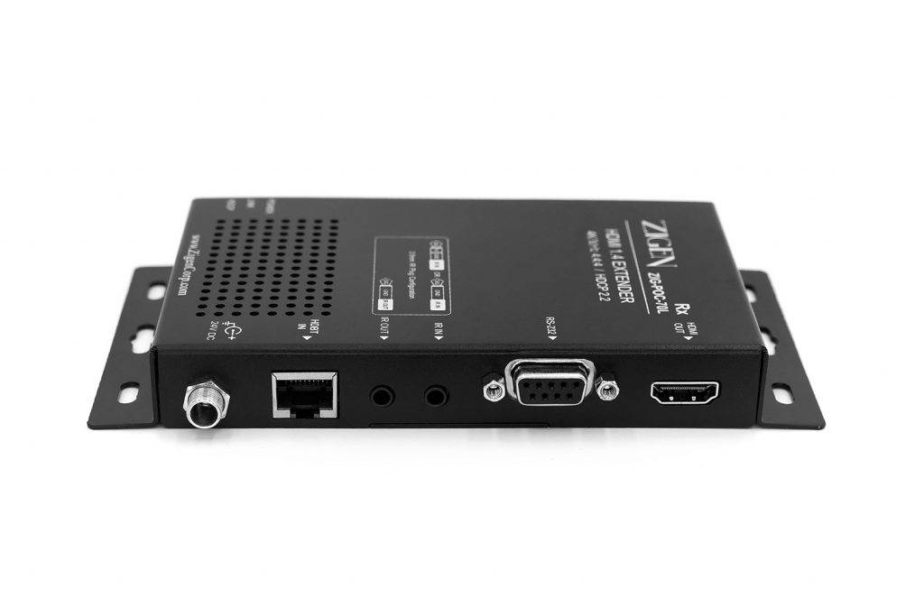 Zigen ZIG-POC-70L 4K 10.2Gbps HDMI/HDBaseT Extender (Transmitter/Receiver) Set with RS232/IR/POC up to 35m