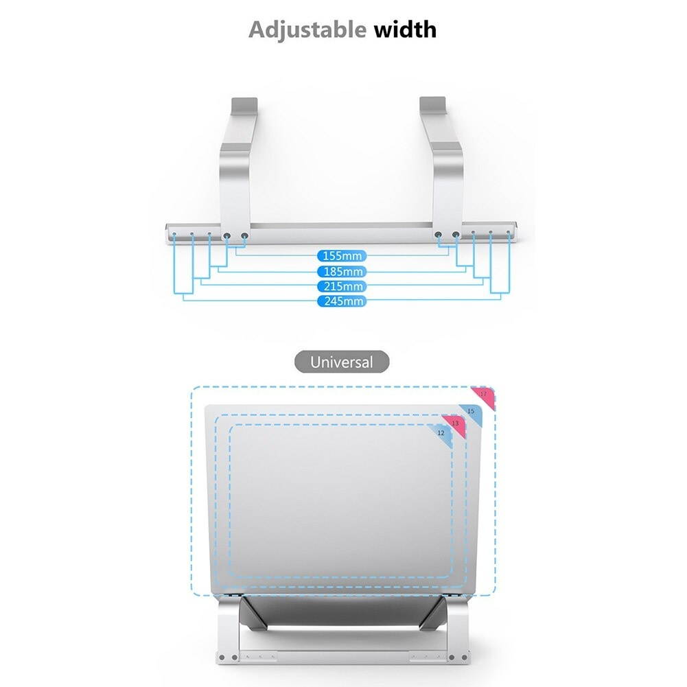 11-17 inch Aluminum Alloy Laptop Stand For Macbook Air Pro Computer Cooling Bracket Support Base Portable Notebook Stand