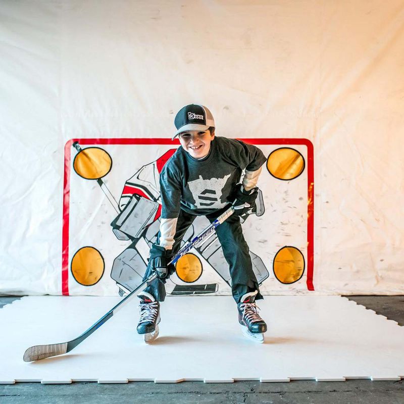 Snipers Edge Hockey Snipers Ice Synthetic Ice (2x4 Panel Pack) Skate at Home