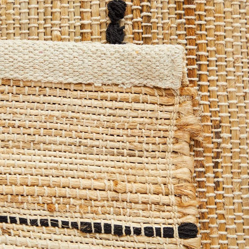 2'2"X4' Jacquard Woven Accent Rugs Pewter/Dark Green - Weave & Wander