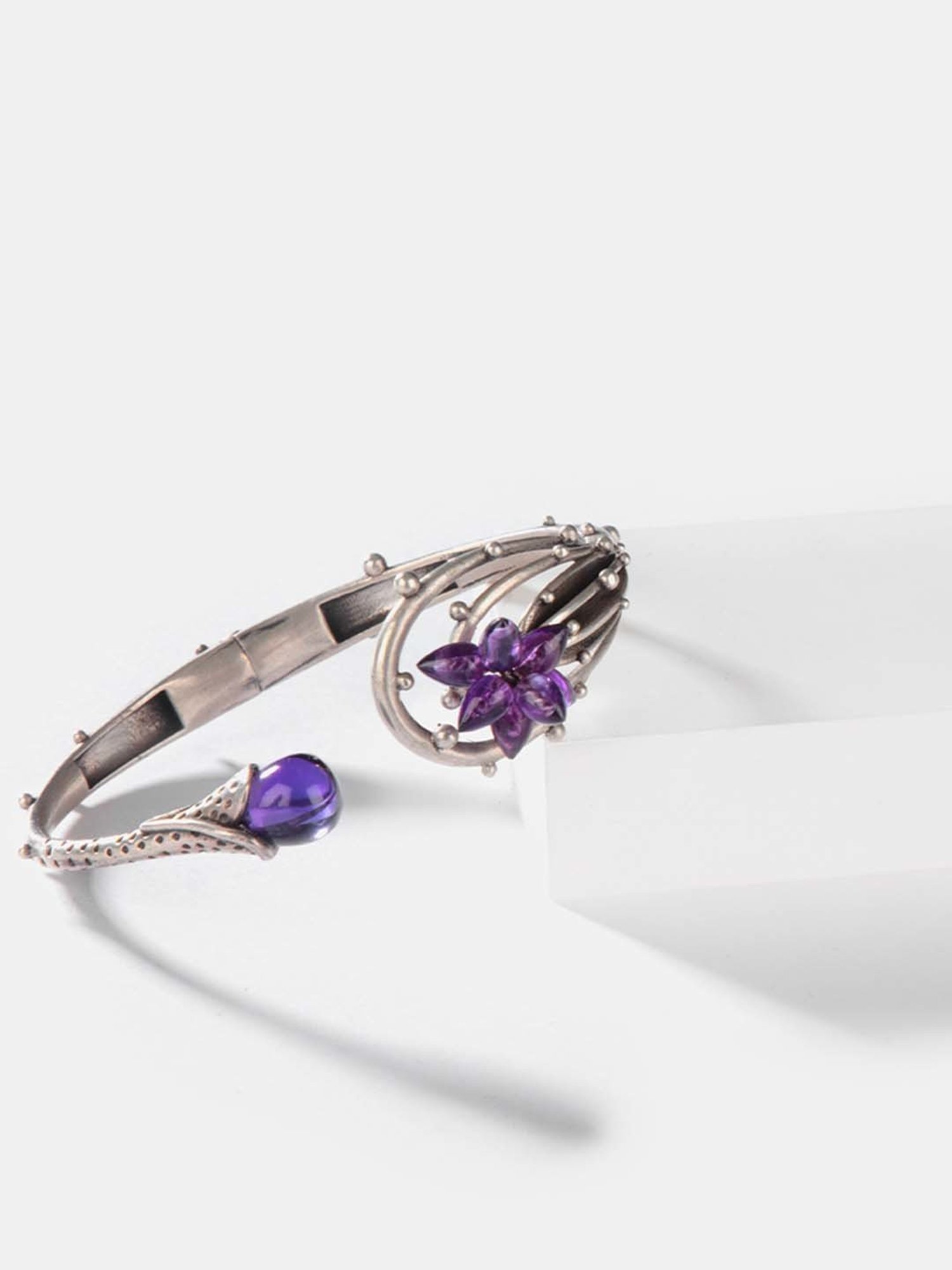 Shaya 92.5 Sterling Silver Macrocentra Bloom Bracelet for Women