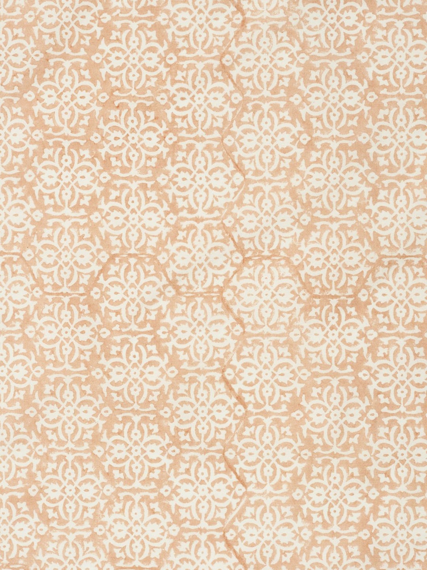 Fabindia Home Mihira Block Print Off White 180 TC Cotton Single Size Bed Sheet with 2 Pillow Covers