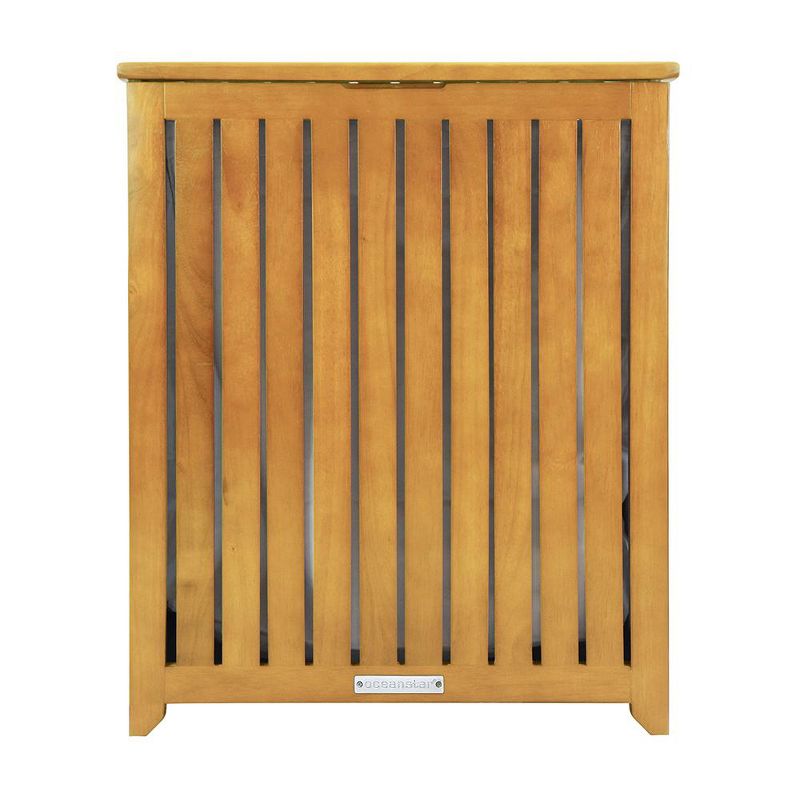 Oceanstar Spa-Style Bamboo Laundry Hamper