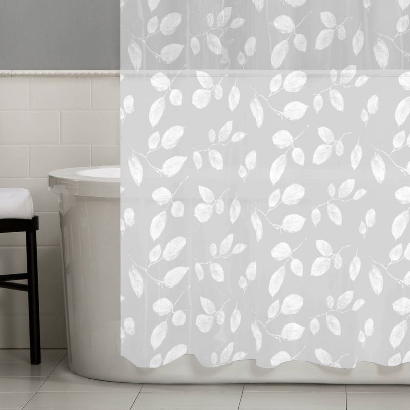 Just Leaves PEVA Shower Curtain - Zenna Home