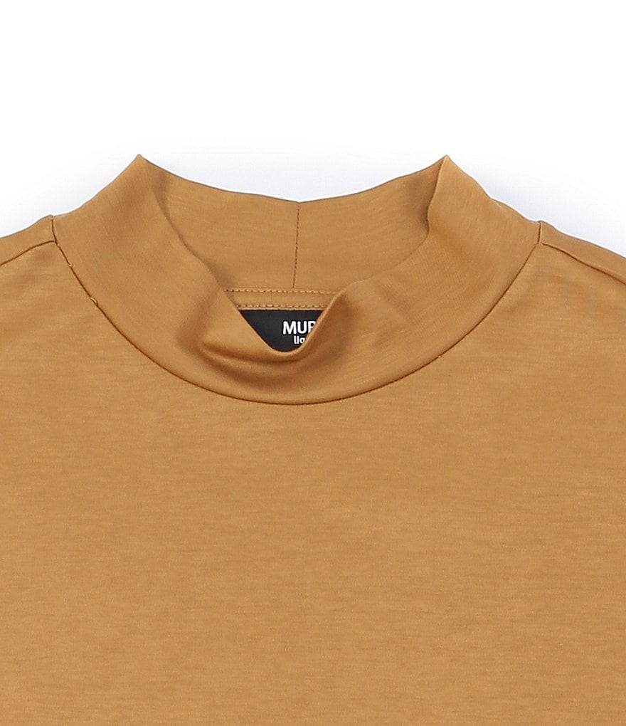 Murano Liquid Luxury Interlock Mockneck Pullover