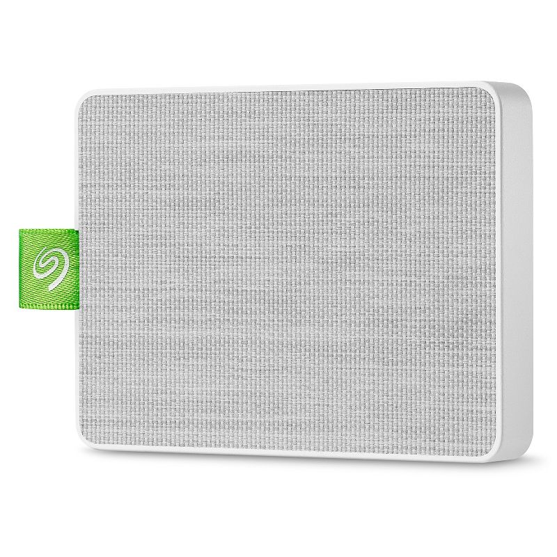Seagate Ultra Touch SSD 1TB External Solid State Drive Portable USB-C USB 3.0 -  White (STJW1000400)