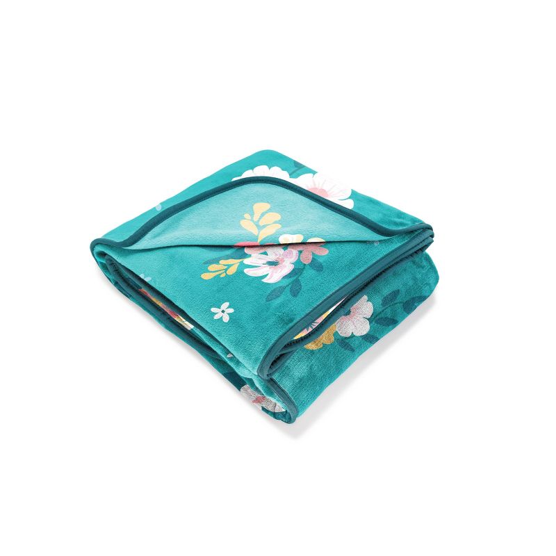 62"x90" To All the Boys I've Loved Before Laura Floral Blanket