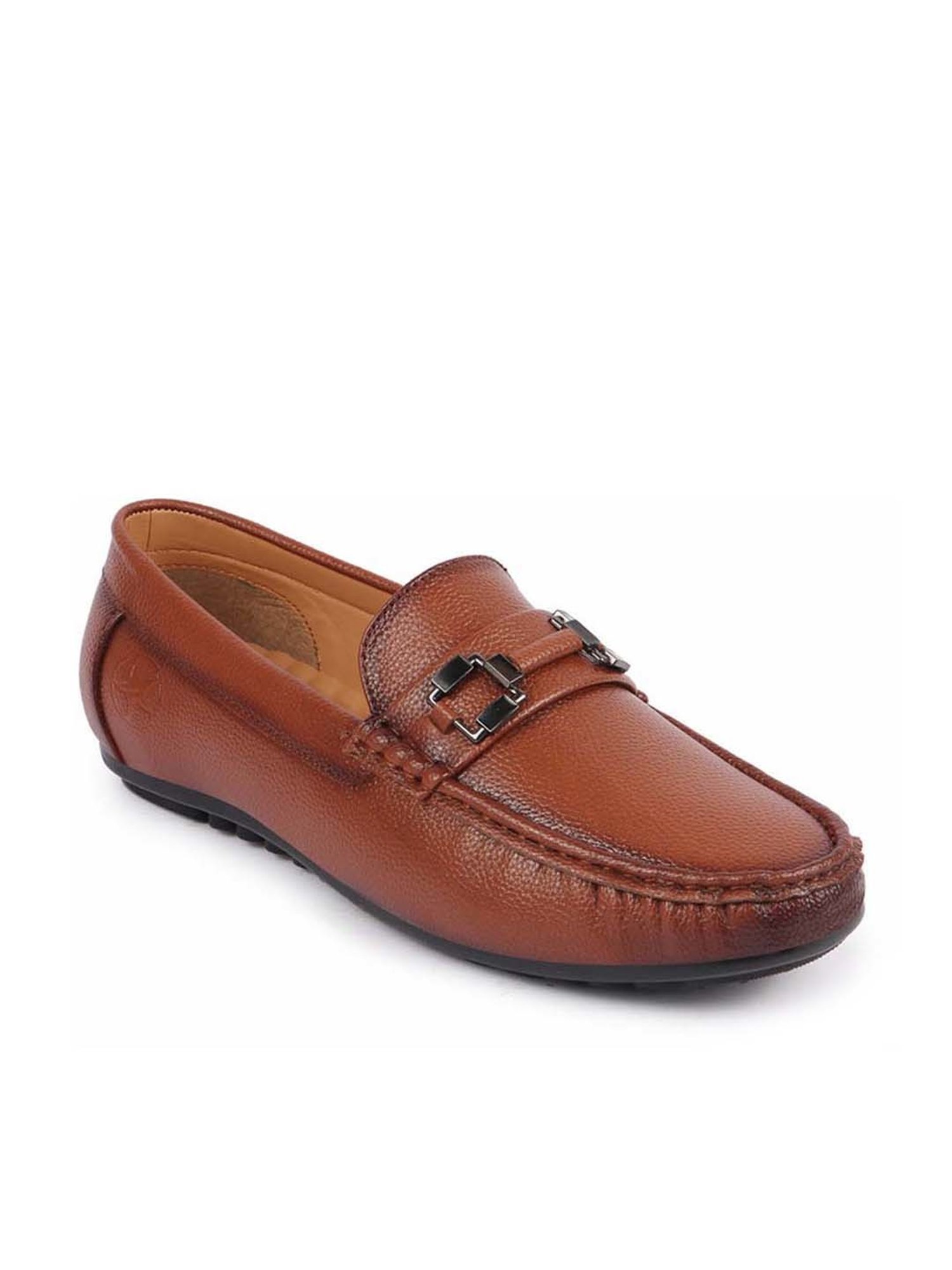 Fausto Men's Tan Casual Loafers