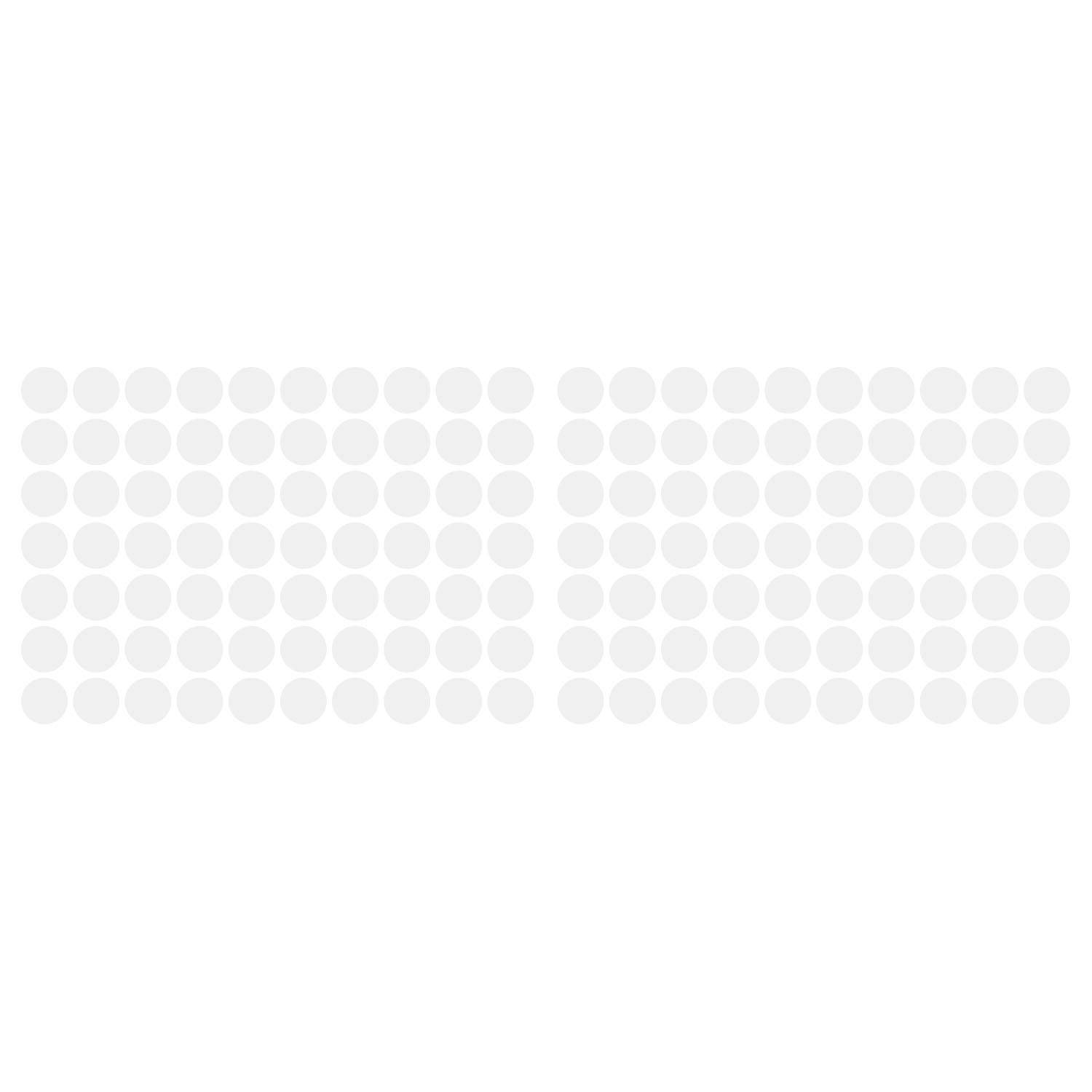 LiteMark 2 Inch Orange Dot Decals - Pack of 80