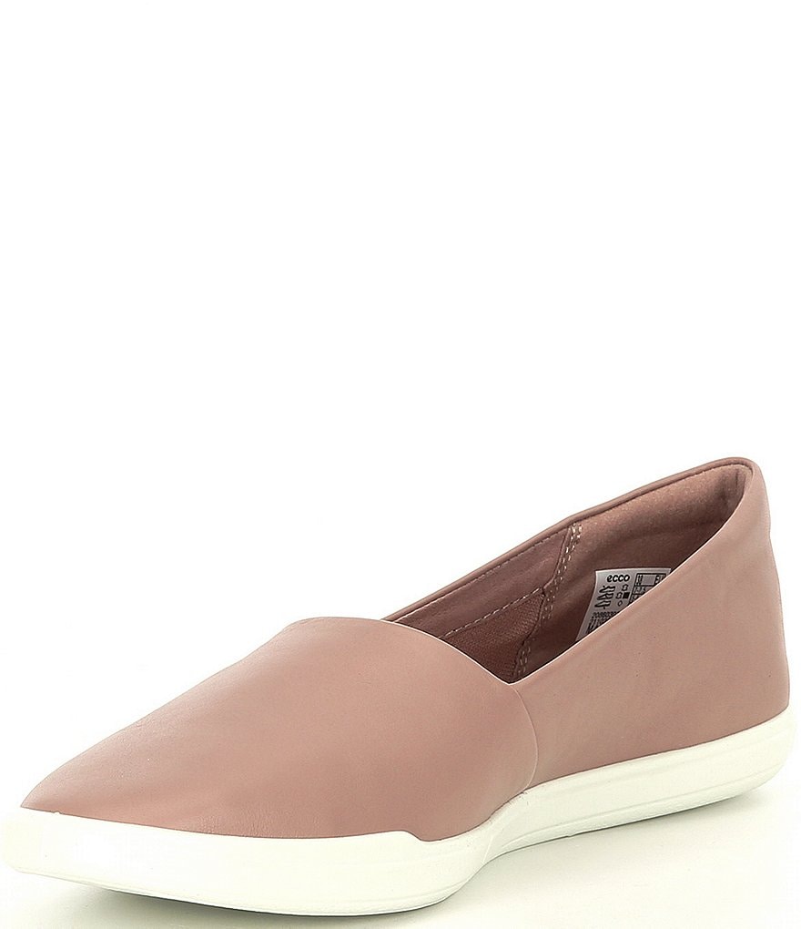 Jack Rogers Blair Pointed Toe Bow Leather Flats