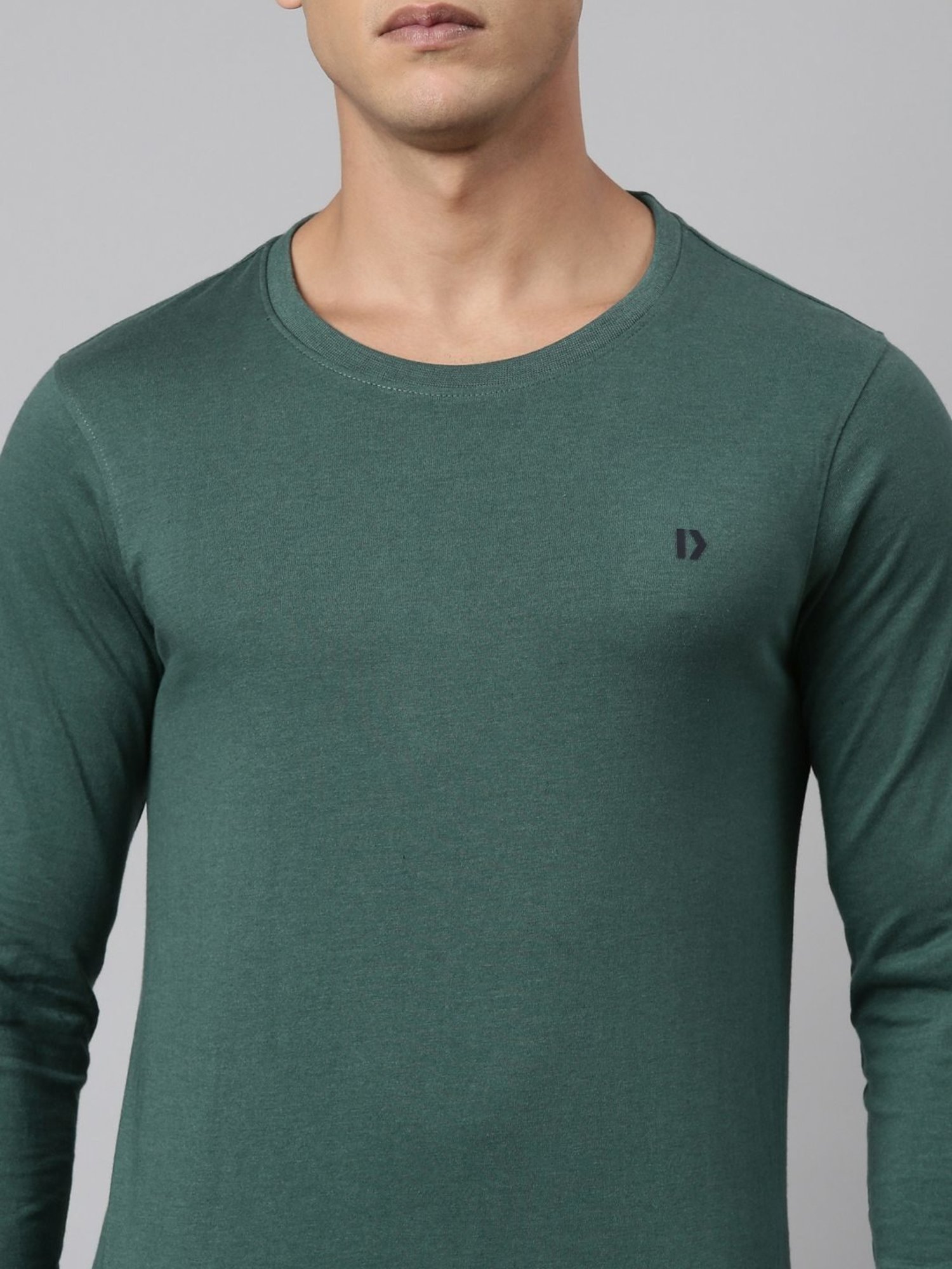 Dixcy Scott Originals Green Cotton Comfort Fit T-Shirt