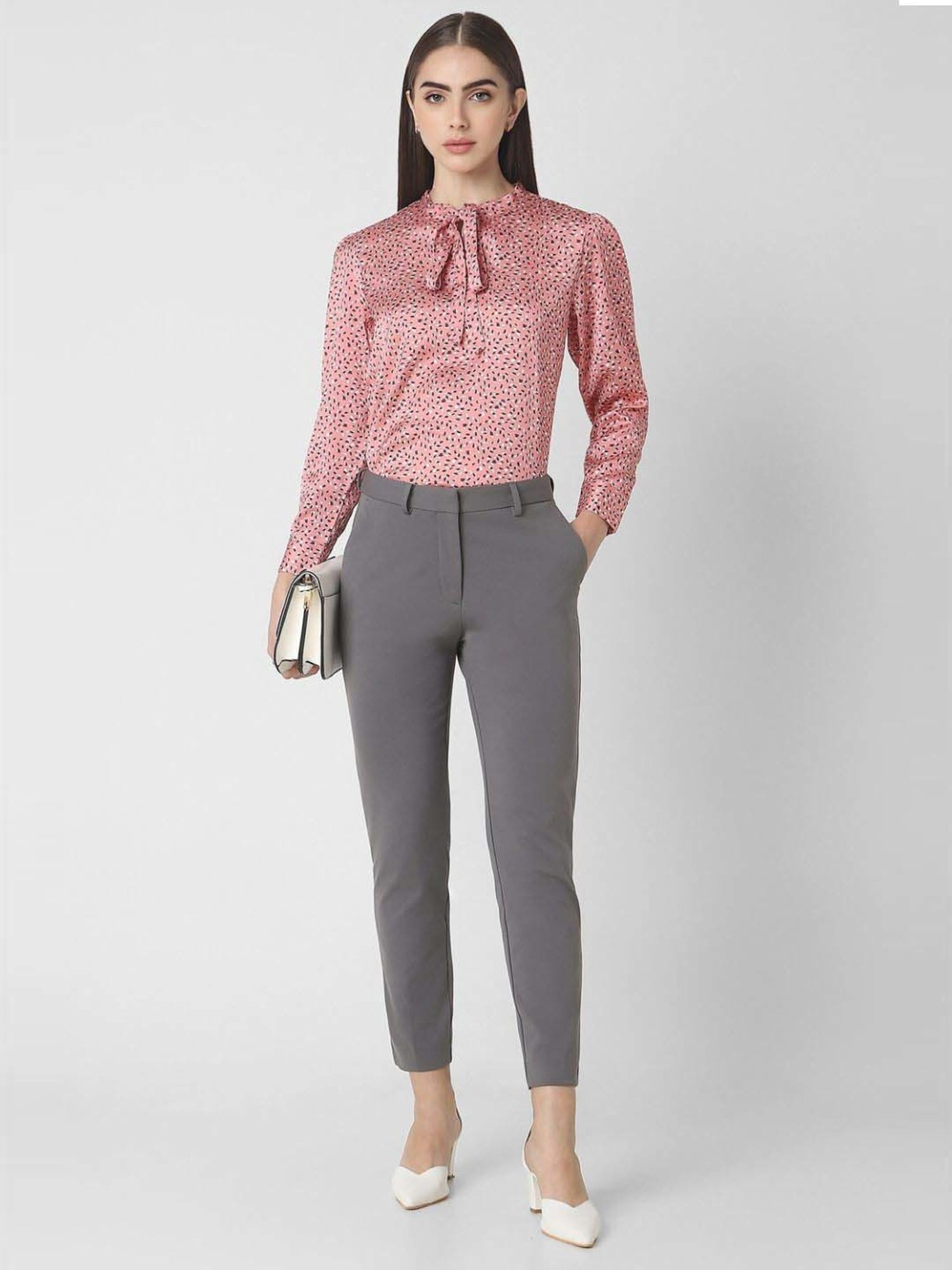 Van Heusen Pink Printed Top