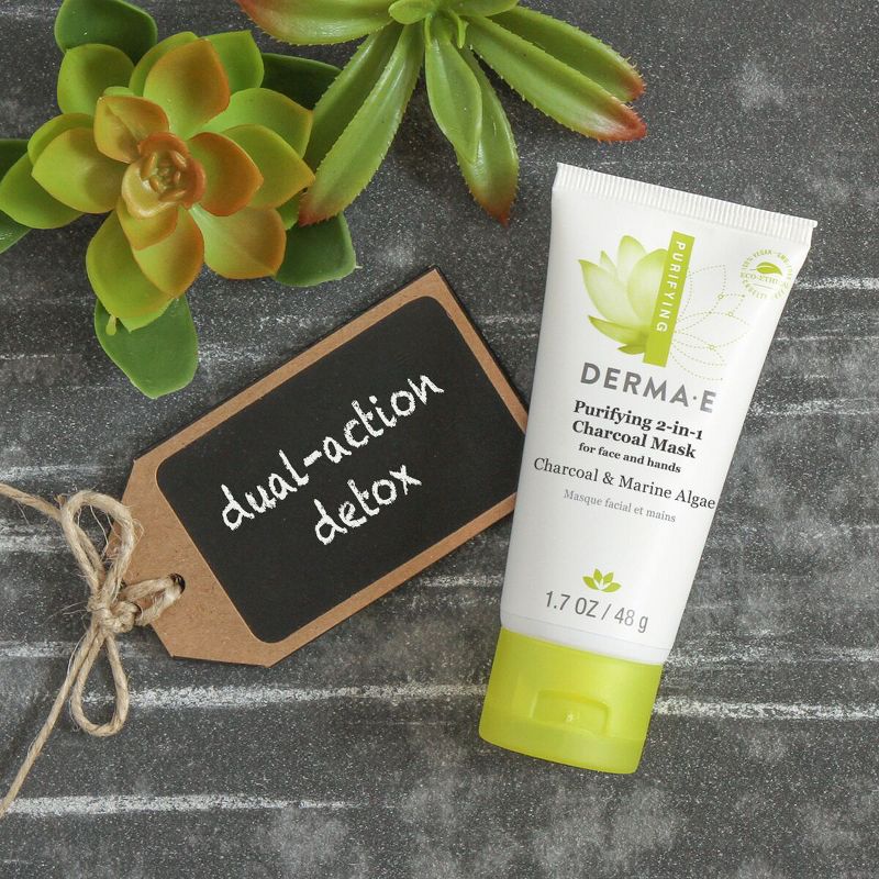 DERMA E Purifying 2-1 Charcoal Face Mask - 1.7oz